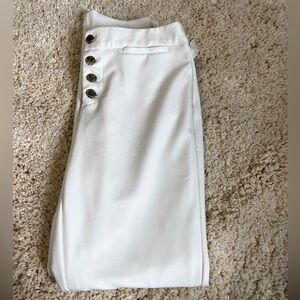 Karl Lagerfeld white slacks- size 4